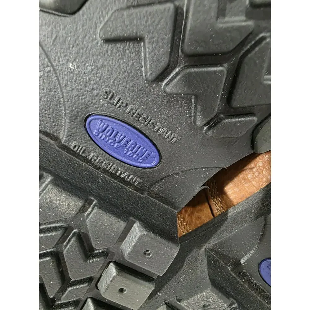 Wolverine Herrin W08393 Steel Toe EH Brown Leather 8